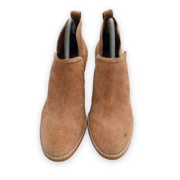 Jeffrey Campbell Rosalee Ankle Booties Blush Pink Suede Women's 6 - Picture 3 of 10